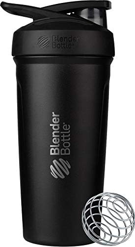 BlenderBottle Strada Shaker Cup Insulated Stainless Steel Water Bottle