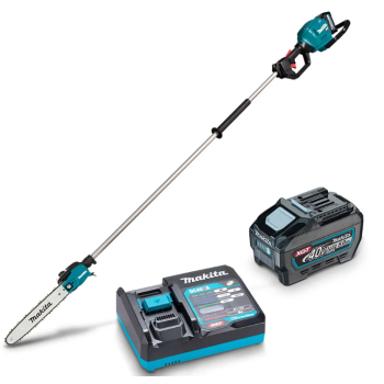 MAKITA 40V MAX XGT BRUSHLESS 1 X 5.0AH 300MM POLE SAW KIT UA004GT101