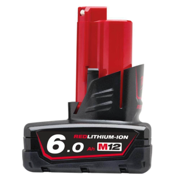 Milwaukee M12B6 M12 12V 6.0Ah Cordless REDLITHIUM-ION Battery