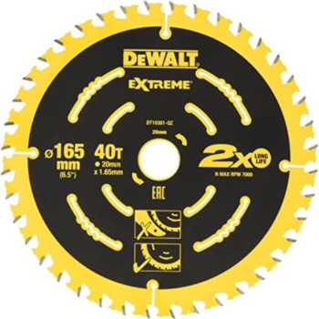 Dewalt Corded Extreme Framing Blade 165mm range