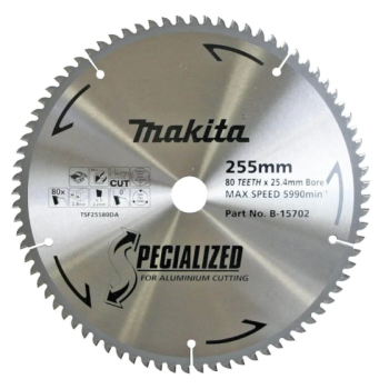 Makita B-15693 355mm x 25.4mm x 100T Aluminium Saw Blade