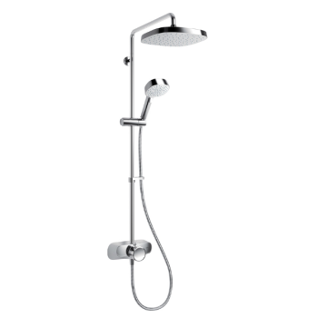 Mira Form Dual Outlet Thermostatic Mixer Shower