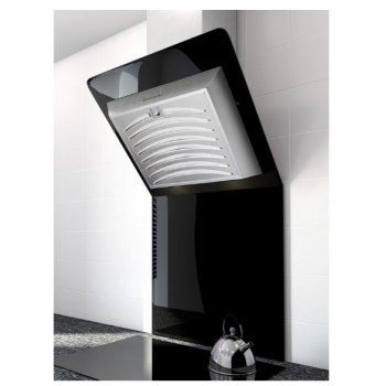 Cata 60cm Angled Glass Extractor Hood With Splashback